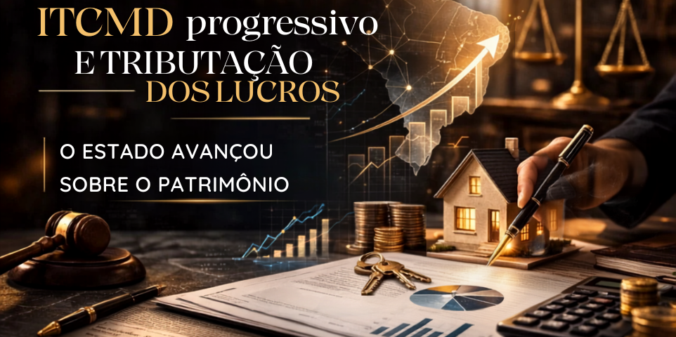 ITCMD progressivo e tributação dos lucros: O Estado avançou sobre o patrimônio